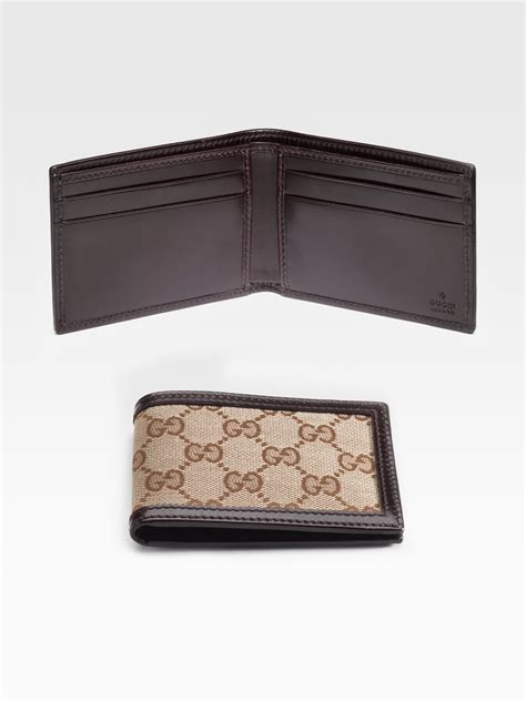 flat gucci wallet vintage bifold|Gucci small wallet men.